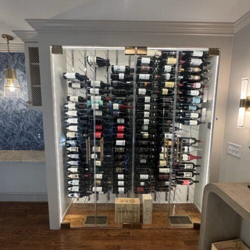 Wine Enclosure 4 Doors copy - Shower Doors of Wilmington